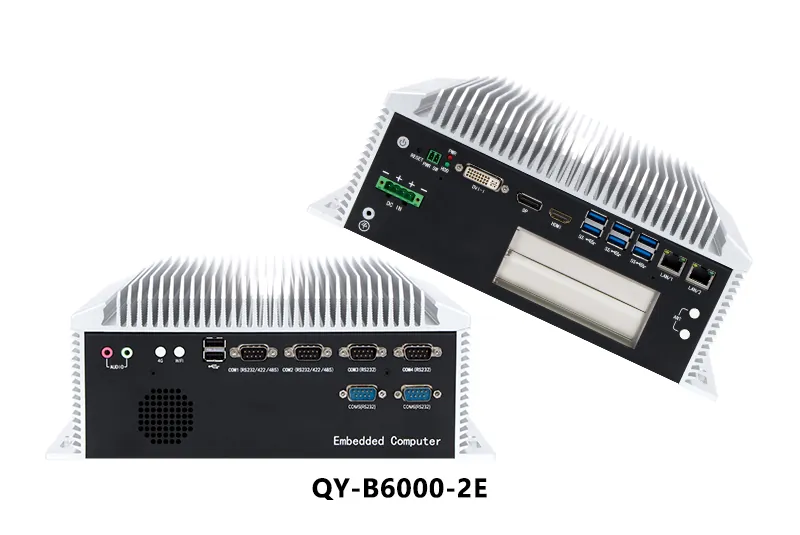 QY-B6000 industrial mini PC — product view