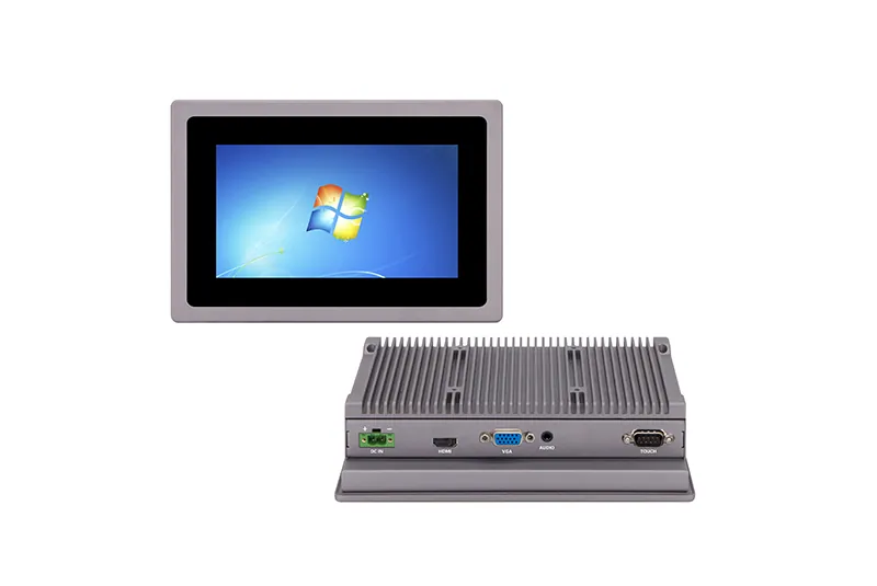QY-F5070 industrial monitor — product view