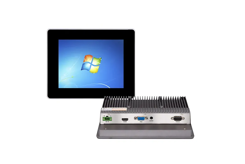 QY-F5080 industrial monitor — product view