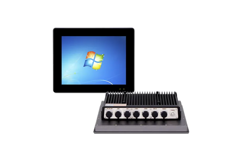 QY-P6104-WP industrial panel PC — product view