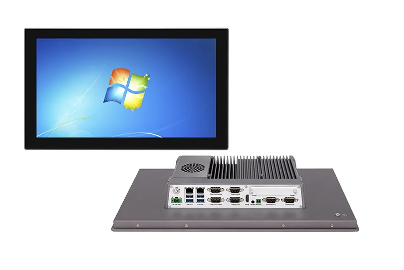 QY-P8173-DC industrial panel PC — product view