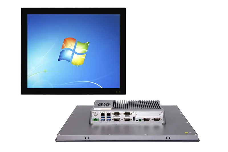 QY-P8190-DC industrial panel PC — product view
