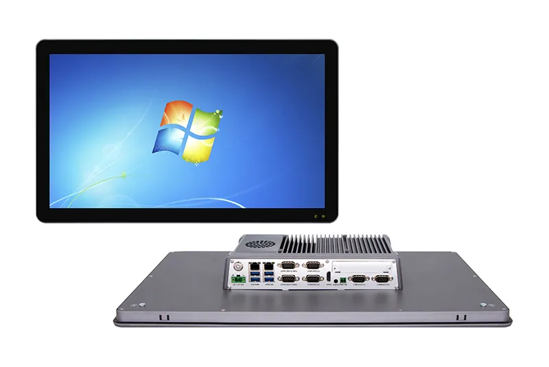 QY-P8215-DC industrial panel PC — product view
