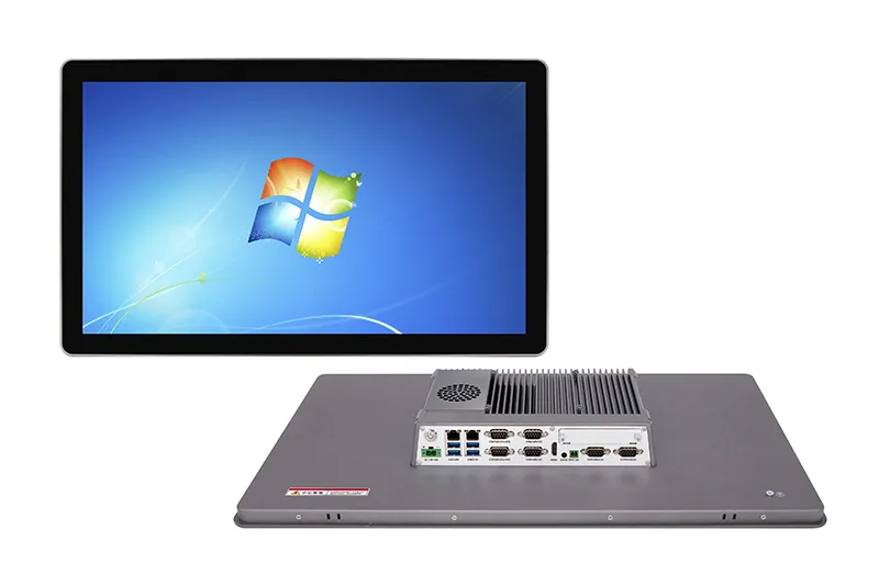 QY-P8238-DC industrial panel PC — product view