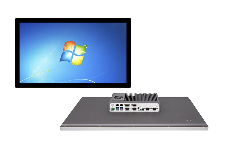 QY-P8270-DC industrial panel PC — product view