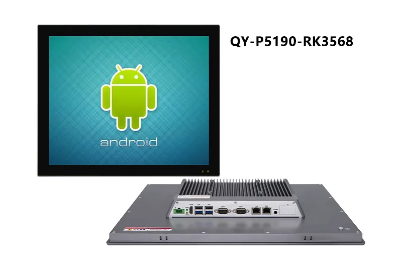 QY-P5190-RK3568/RK3588 industrial panel PC — product view