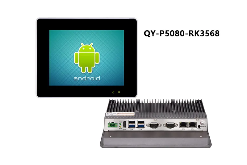 QY-P5080-RK3568/RK3588 industrial panel PC — product view